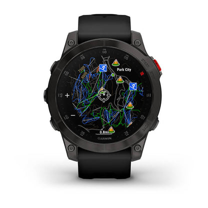 GARMIN Epix™ (Gen 2) EMEA, Sapphire Smart Watch Black Titanium