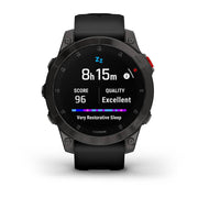 GARMIN Epix™ (Gen 2) EMEA, Sapphire Smart Watch Black Titanium