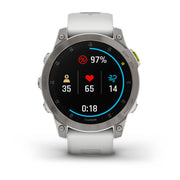 GARMIN Epix™ (Gen 2) EMEA, Sapphire Smart Watch White Titanium