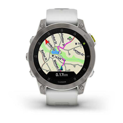 GARMIN Epix™ (Gen 2) EMEA, Sapphire Smart Watch White Titanium