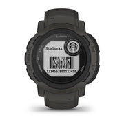 GARMIN Instinct® 2 Standard Edition, WW, Graphite GPS Watch