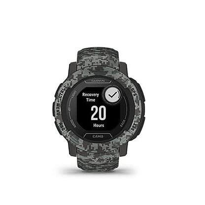GARMIN Instinct® 2 Camo Edition, WW, Graphite Camo GPS Watch