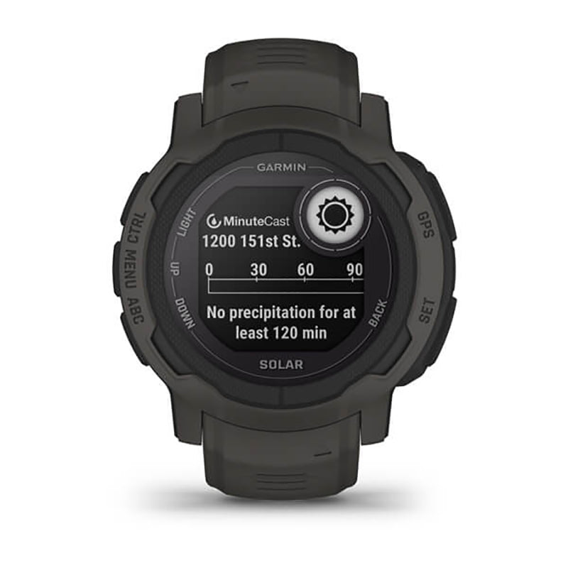 GARMIN Instinct® Solar Standard Edition, WW, Graphite GPS Watch