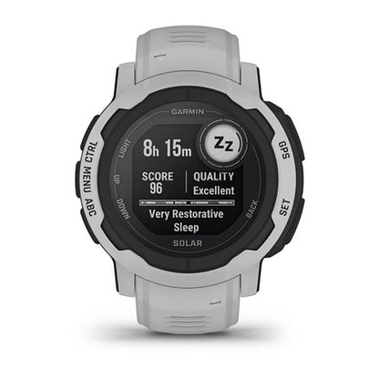 GARMIN Instinct® Solar Standard Edition, WW, Mist Grey GPS Watch