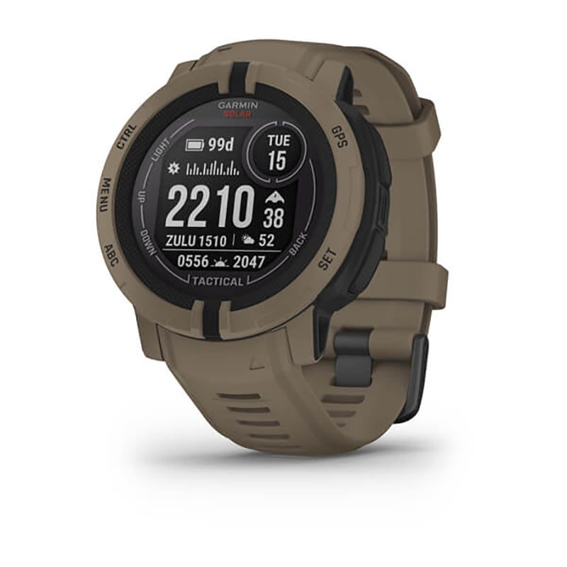 GARMIN Instinct® Solar Tactical Edition, WW, Coyote Tan GPS Watch