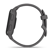GARMIN Venu Sq 2 Slate Aluminium Bezel with Shadow Grey Case and Silicone Band