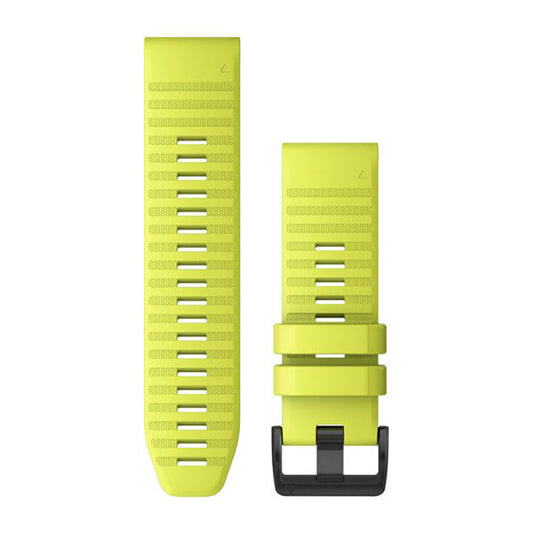 GARMIN Fenix 6X QuickFit® 26MM Amp Yellow Silicone Watch Bands