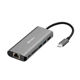 Sandberg USB-C Dock HDMI+LAN+SD+USB 100W
