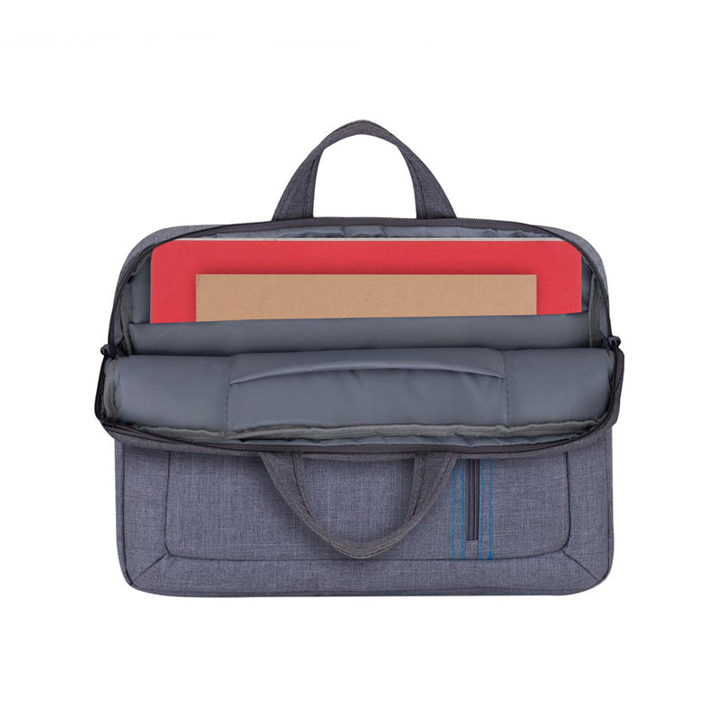 RivaCase 7530 Grey Laptop Canvas Bag 15.6"