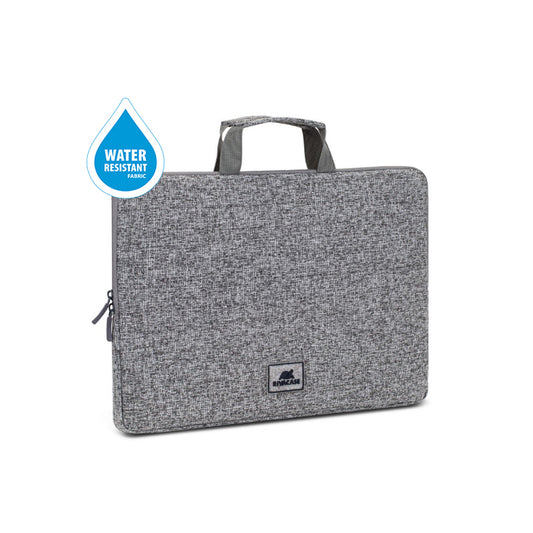 RivaCase 7915 Light Grey Laptop Sleeve 15.6" with Handles