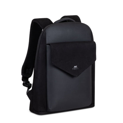 RivaCase 8524 Black 14" Canvas Urban Backpack