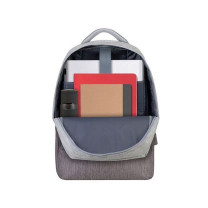 RivaCase 7562 Grey/Mocha Anti-Theft Laptop Backpack 15.6"