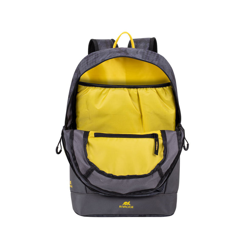 RivaCase 5421 Grey Camo Urban Backpack 14L