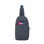 RivaCase 7711 Dark Grey Sling Bag for Mobile Devices