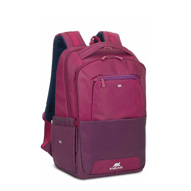 RivaCase 7767 Claret Violet/Purple Laptop Backpack 15.6"