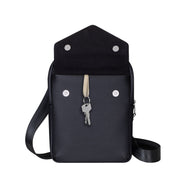 RivaCase 8511 Black Canvas Crossbody Bag 11