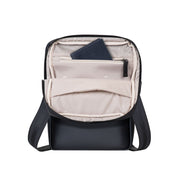 RivaCase 8511 Black Canvas Crossbody Bag 11