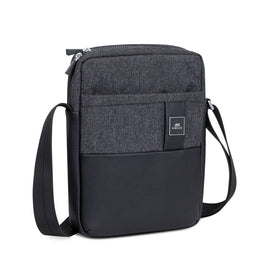 RivaCase 8811 Black Melange Crossbody Bag for Tablets 11