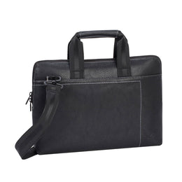 RivaCase 8920 (PU) Black Slim Laptop Bag 13.3