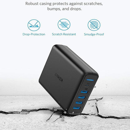 Anker PowerPort Speed Power Delivery 5 60W Black