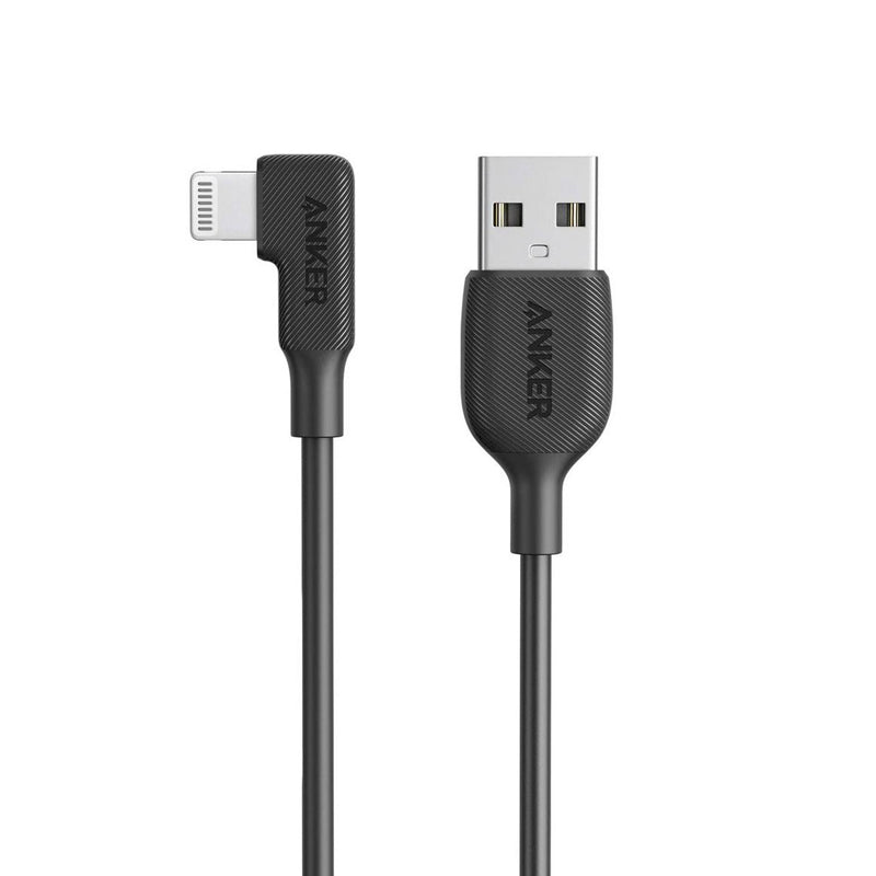 Anker A to Right Angle Lighting Cable 3FT Black