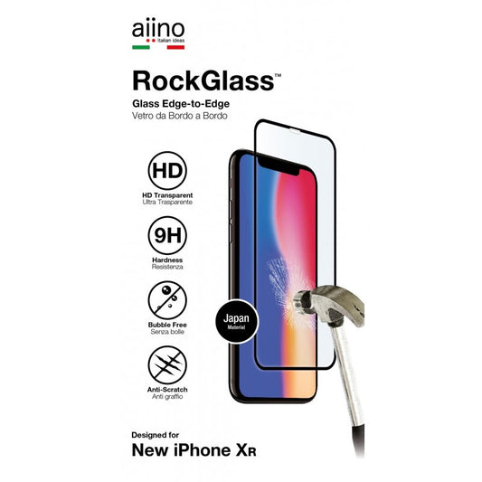 Aiino RockGlass for the iPhone XR 2018 Premium,AISPAP1861-GLS-APR,iPhone XR 2018 Premium cover