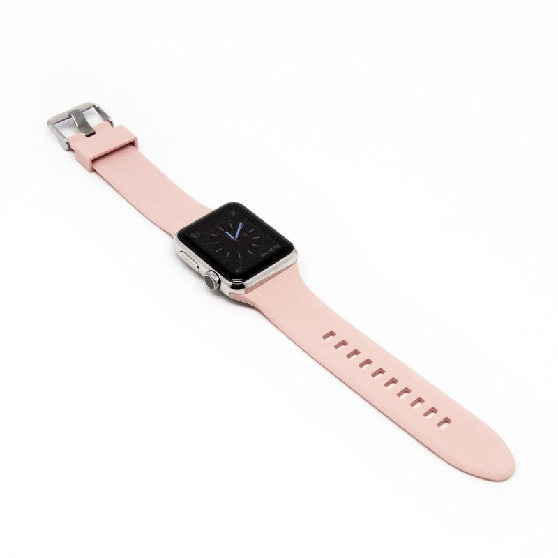 Aiino - Silicone watchband for Apple Watch 38 mm - Powder Pink,AIWWRSTWTCH38-PP,Silicone watchband for Apple Watch 38 mm,Apple Watch Band 38 mm