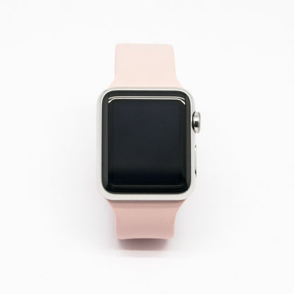 Aiino Silicone Watchband For Apple Watch 38 mm Powder Pink