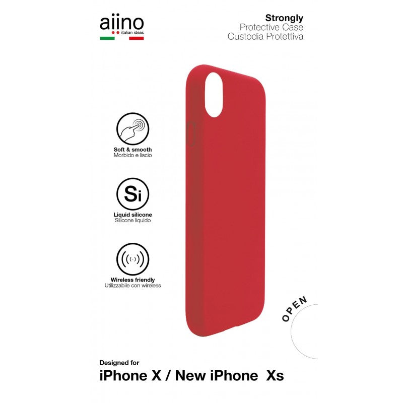 Aiino Cover Strongly For The iPhone X/XS 2018 Premium -Red