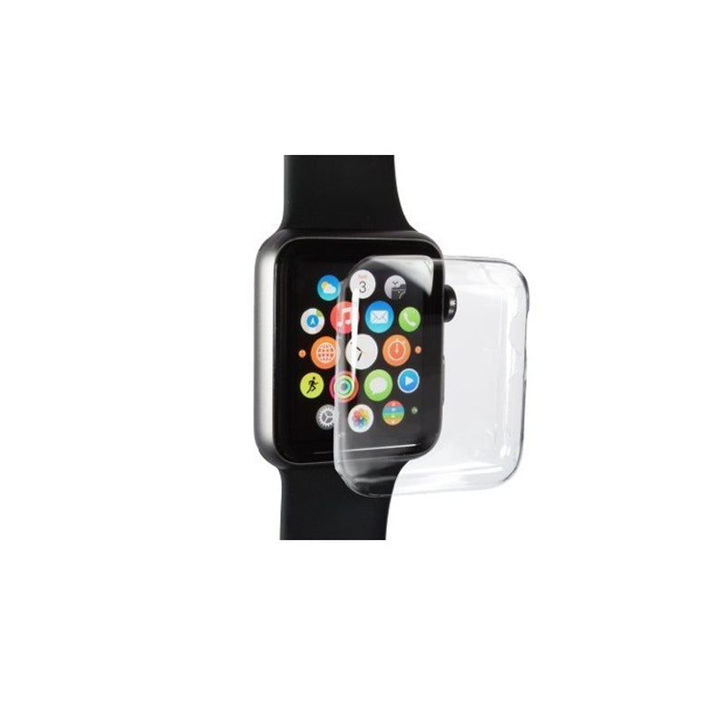 Aiino,Apple Watch,Full Case,38mm,Clear,Clear Case,AIWAP38CV-CL,Watch Accessories