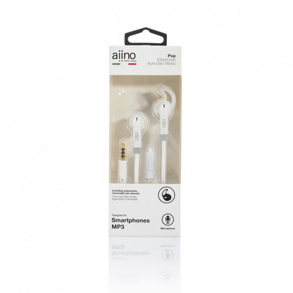 Aiino POP Earphones With Adapters -White