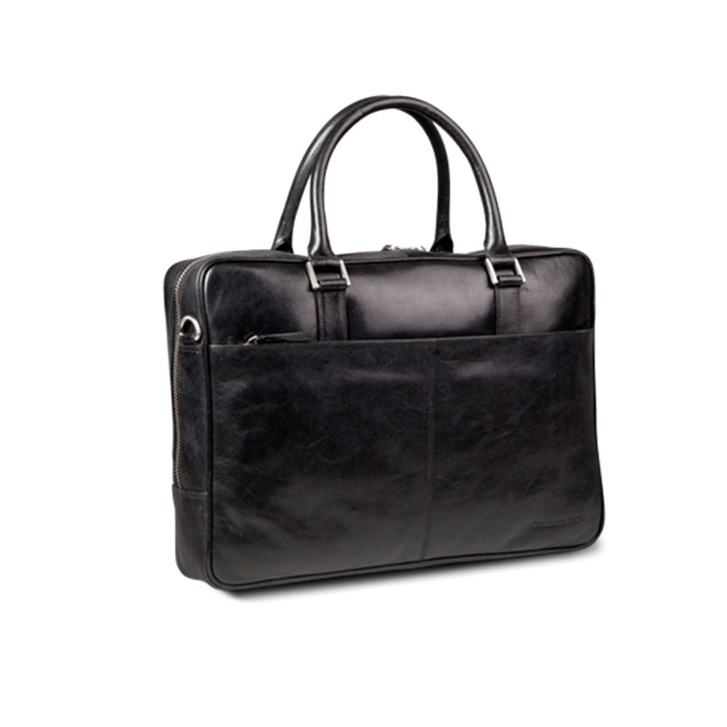 dbramante1928 Rosenborg 14" Black - Full Grain Leather Bag
