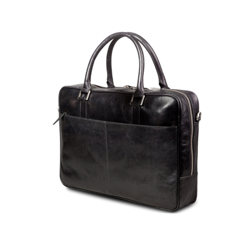 dbramante1928 Rosenborg 14" Black - Full Grain Leather Bag