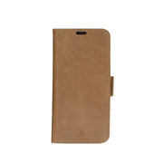 dbramante1928 Copenhagen Wallet Case For iPhone 14 Max - Tan