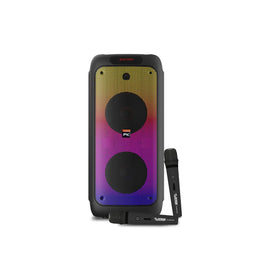 Platinum DK-88 Duo Party Jukebox Karaoke and Music Speaker with 2 Wireless Microphone