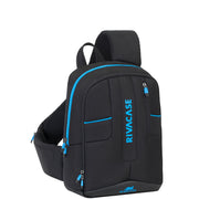 RivaCase 7870 Black Drone Slingbag Medium 13.3