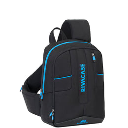 RivaCase 7870 Black Drone Slingbag Medium 13.3