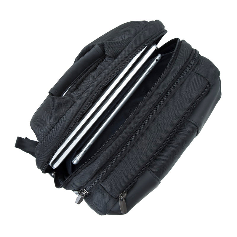 RivaCase 8165 Black Laptop Business Backpack 15.6"
