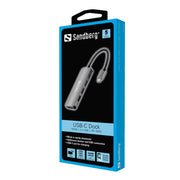 Sandberg USB-C Dock HDMI+3xUSB+PD 100W
