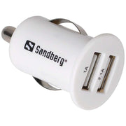 Mini Car Charger 2xUSB 1A+2.1A