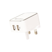 Sandberg,AC Charger,Dual USB,2.4+1A,UK,440-58,Chargers and Cables