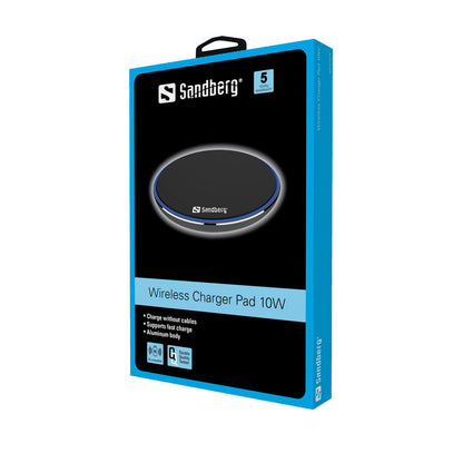 Sandberg Wireless Charger Pad 10W Alu