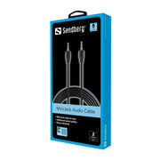 Sandberg MiniJack Cable M-M 2m
