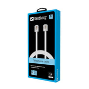 Sandberg Telephone RJ11-RJ11 1.8m